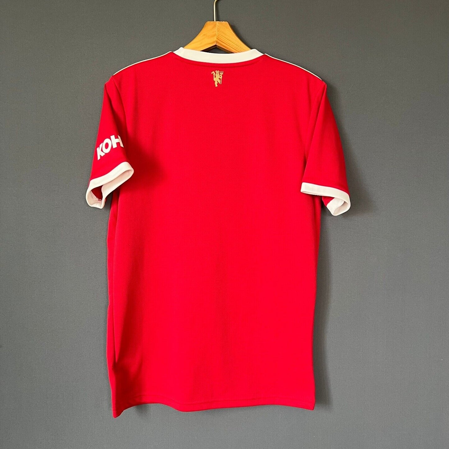 Manchester United Jersey 2021 2022 Home Size S Mens Soccer Shirt H31447 Adidas