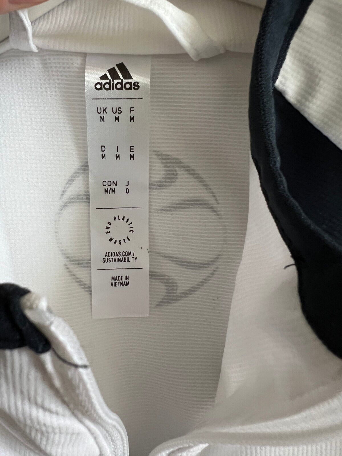 Real Madrid Teamgeist Jacket 2006 x 2021 White Soccer Adidas HA2537 Mens Size M