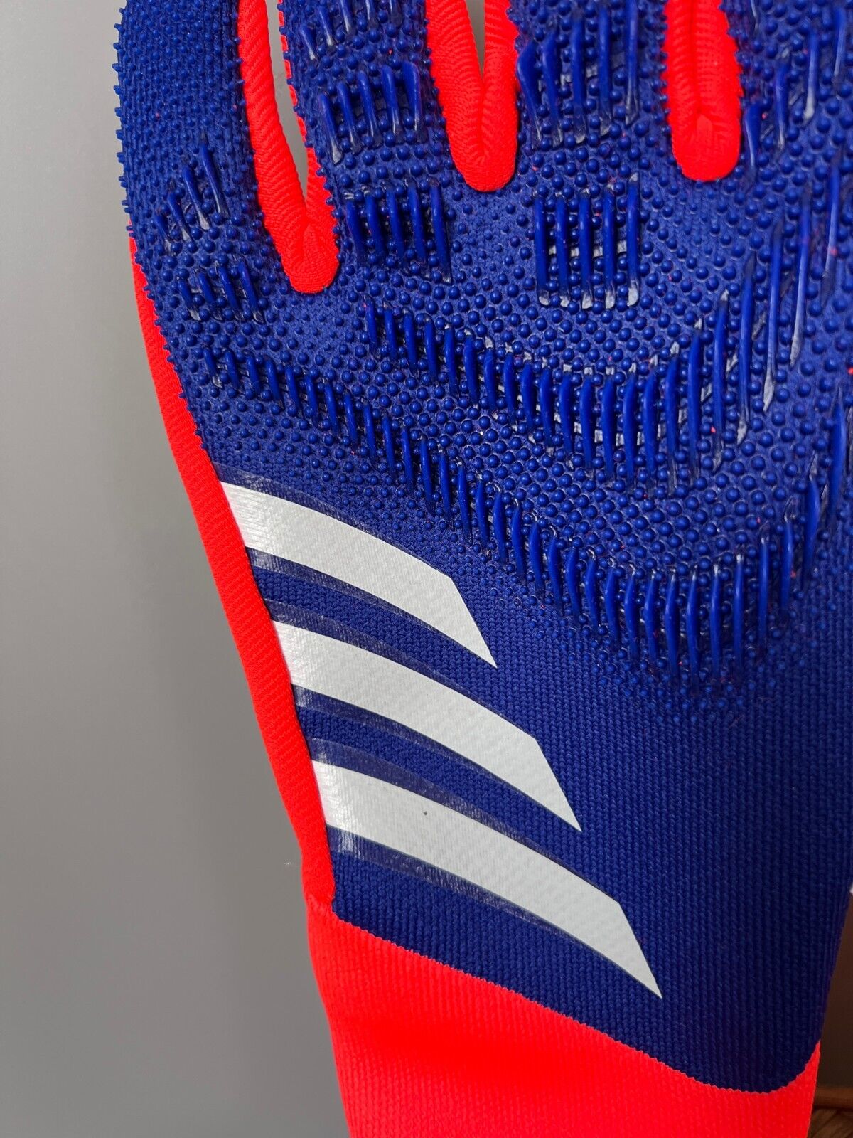 Adidas Predator PRO GL P Goalkeeper Gloves Lucid Blue IS7587 Mens Size 10
