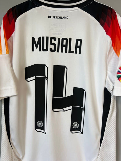 Musiala Germany Jersey 2024 Home Soccer Football Adidas DFB IP6130 Boys Size M
