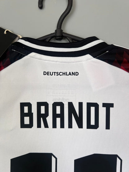 Brandt Germany Jersey 2024 Home Soccer Football Adidas DFB IP6130 Boys Size XS
