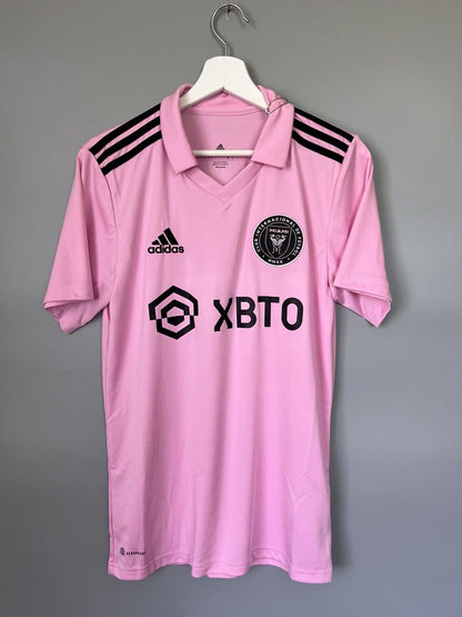 Messi Inter Miami Jersey 22/23 Home Soccer Shirt JE9701 Adidas Mens Size S