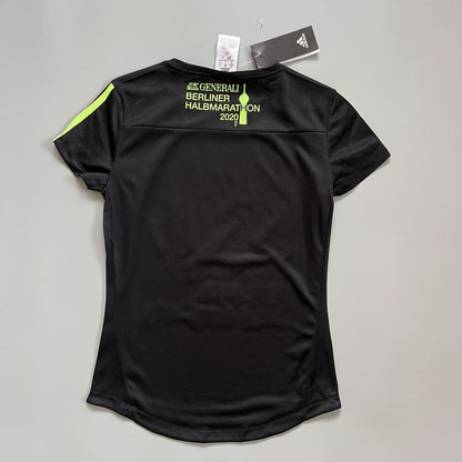 Adidas Running Shirt Berlin Marathon 2020 Size XS Womens GK9260