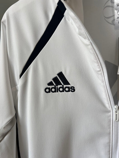 Real Madrid Teamgeist Jacket 2006 x 2021 White Soccer Adidas HA2537 Mens Size M