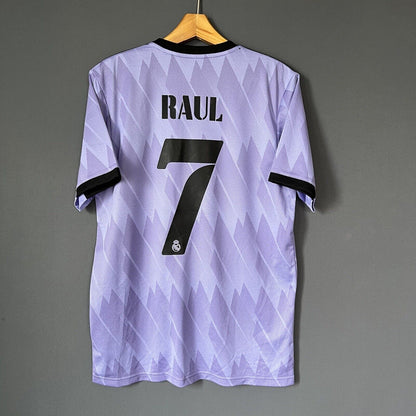 Raul Real Madrid Jersey 2022-2023 Away Mens Football Shirt Medium Adidas