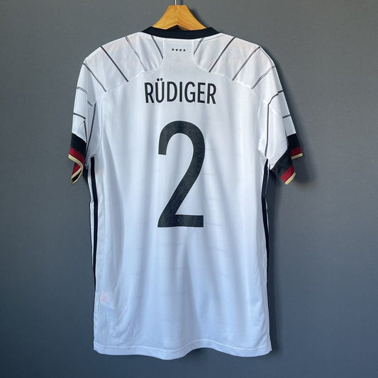 RUDIGER GERMANY JERSEY 2021 HOME LARGE MENS FOOTBALL SOCCER TRIKOT ADIDAS EH6105