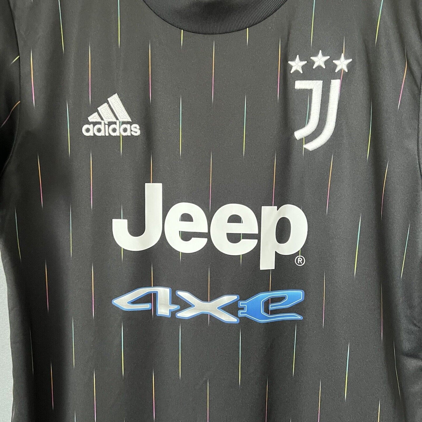 Vlahovic Juventus Jersey 2021 2022 Away Mens Soccer Shirt Small GS1438 Adidas