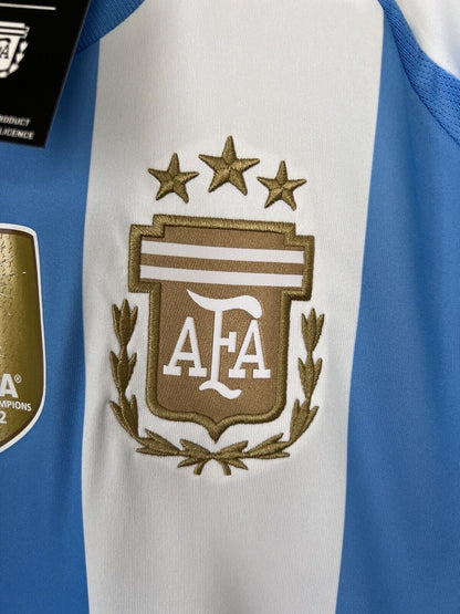 Messi Argentina Jersey 2024 Home Soccer Shirt IP8409 Adidas Mens Size S
