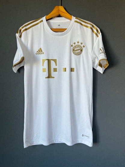 Gravenberch Bayern Munich Jersey 2022-2023 Away Mens Soccer Shirt Size S Adidas