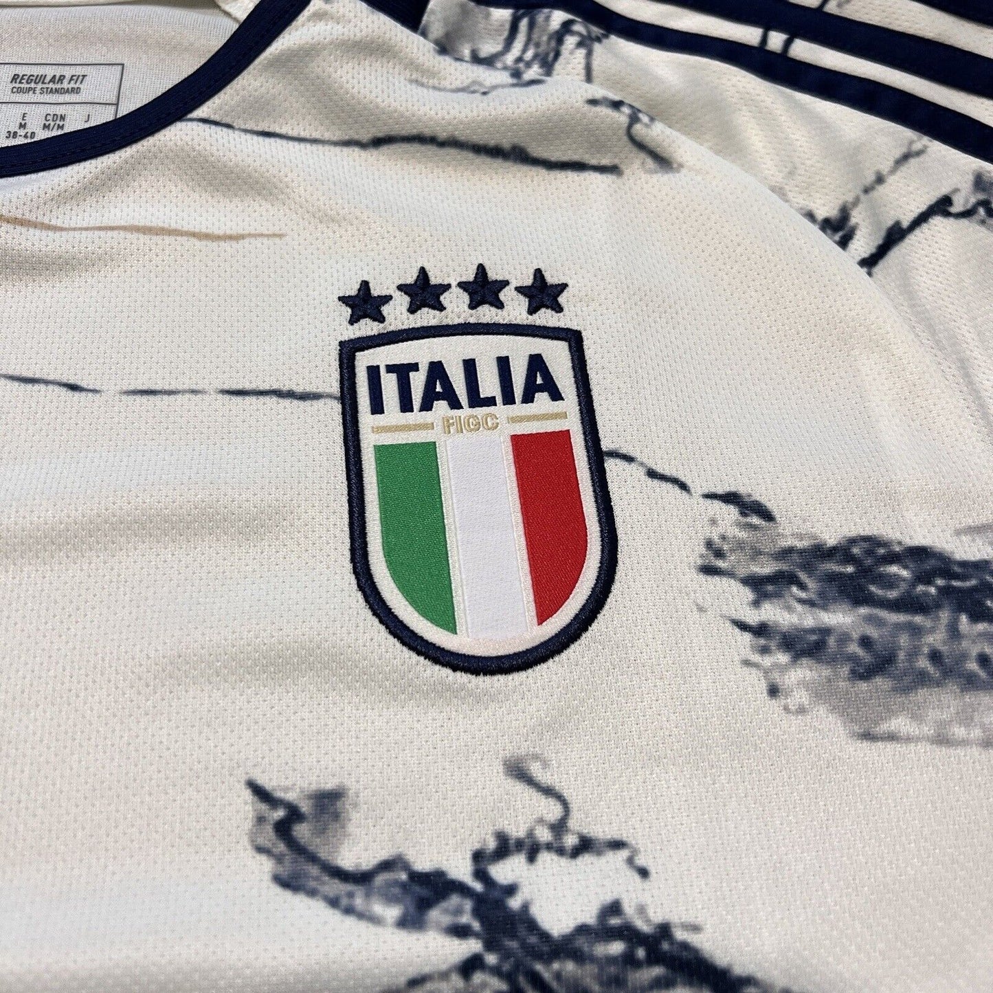 Italy Jersey Team 2023 Away Womens Soccer Football Shirt Adidas HT1615 Size M