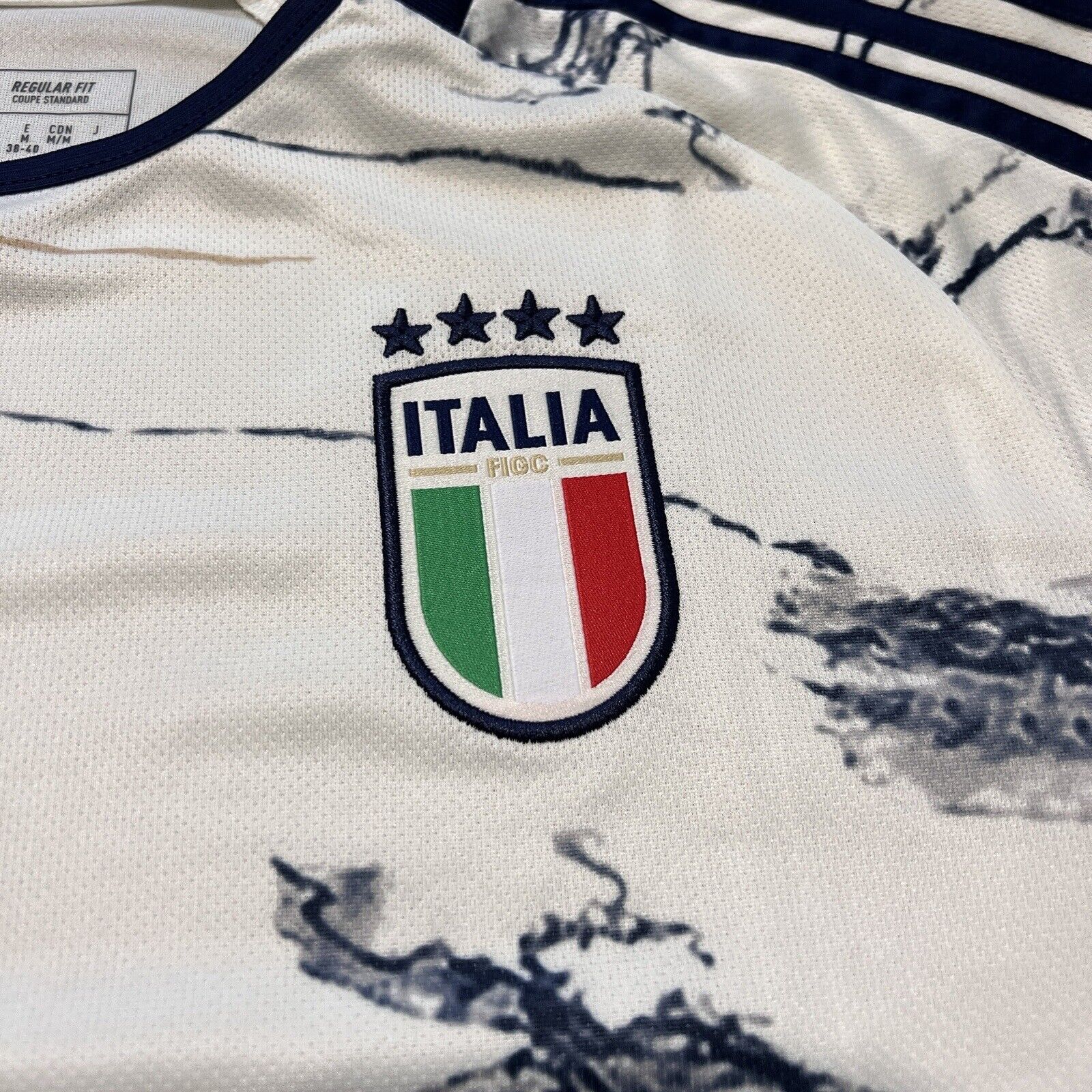 Italy Jersey Team 2023 Away Womens Soccer Football Shirt Adidas HT1615 Size M