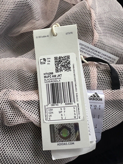 Manchester United All-Weather Jacket Adidas HT4288 Football Soccer Mens Size S