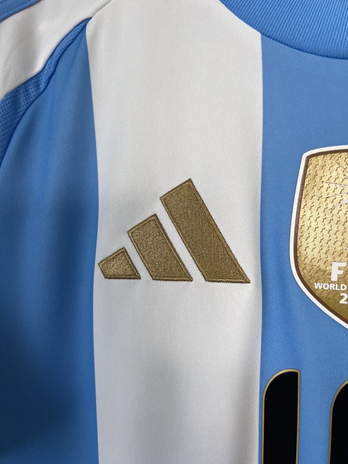 Messi Argentina Jersey 2024 Home Soccer Shirt IP8409 Adidas Mens Size M