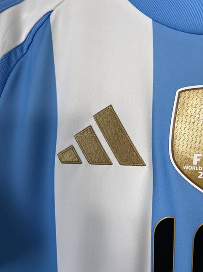 Messi Argentina Jersey 2024 Home Soccer Shirt IP8409 Adidas Mens Size M