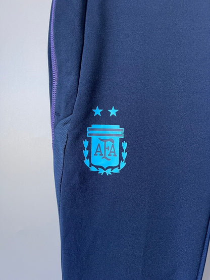 Argentina Tiro 23 Training Pants Blue Football Soccer Adidas HF3914 Mens Size XS