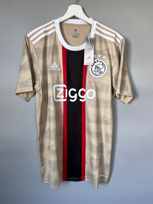 Ajax x Daily Paper 22/23 Third Jersey Soccer Shirt Adidas HG1393 Mens Size M
