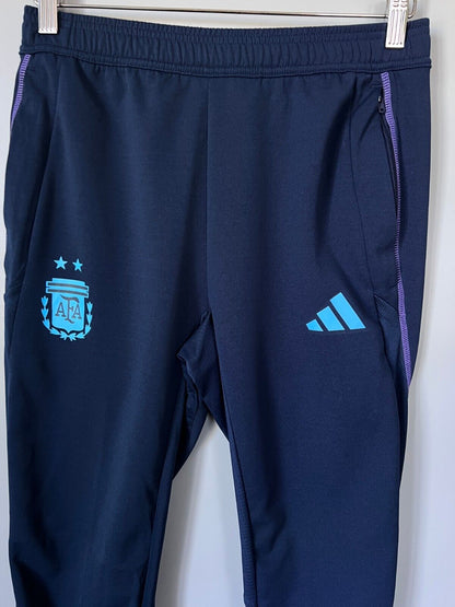 Argentina Tiro 23 Training Pants Blue Football Soccer Adidas HF3914 Mens Size S