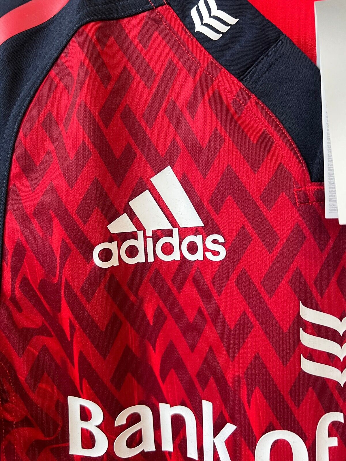 Munster Rugby Jersey 22/23 European Player Issue Adidas Mens Size 6