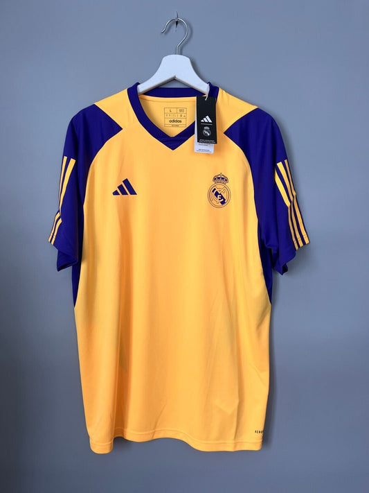 Real Madrid Jersey Tiro 23 Training Adidas IQ0547 Mens Soccer Shirt Size L