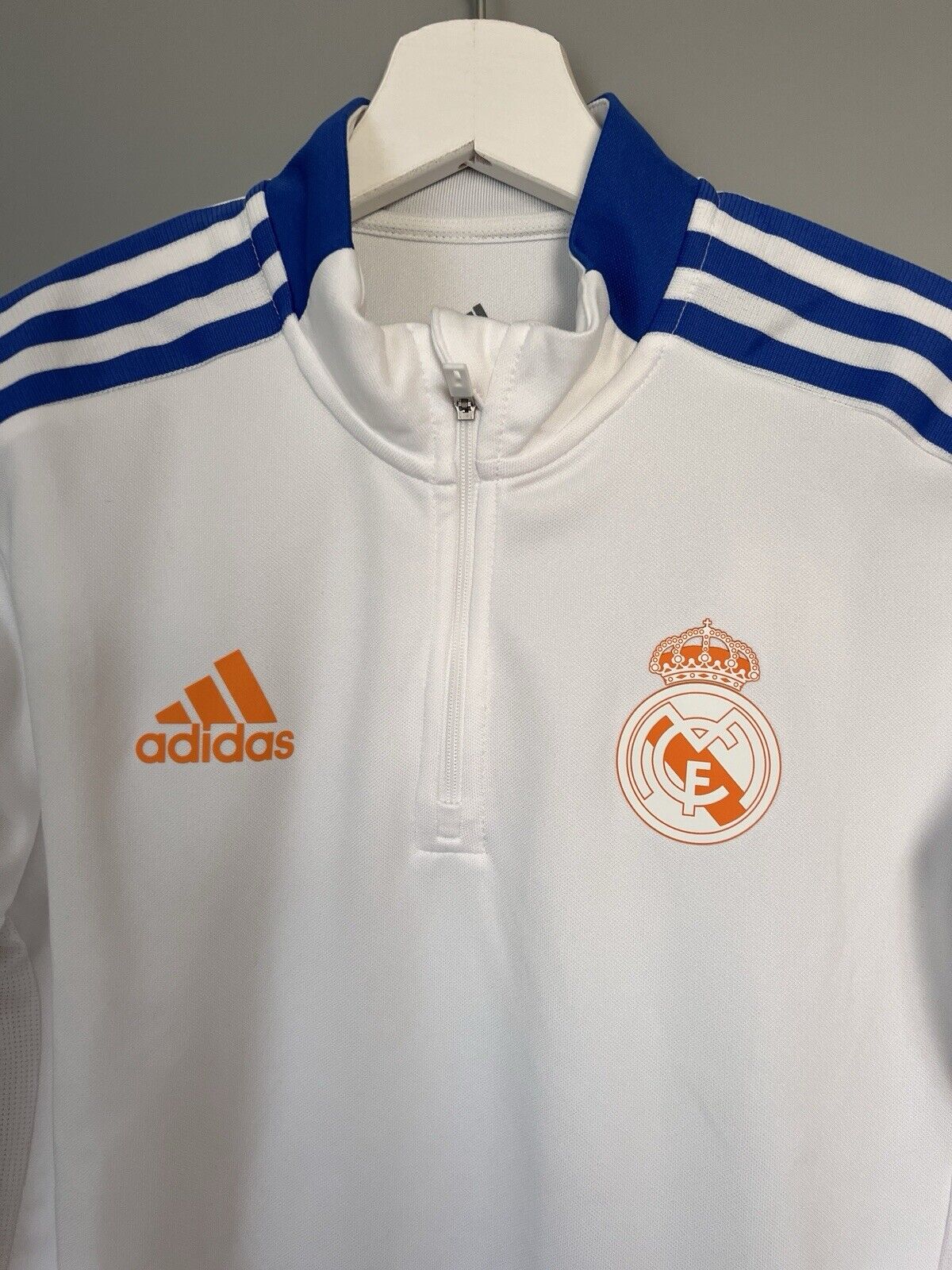 Real Madrid Training Top Football Jacket Adidas Mens GR4328 Adidas Size XS