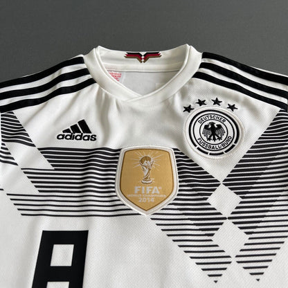 Kroos Germany Jersey 2018 2019 Home Football Shirt Trikot Adidas Boys Size XS