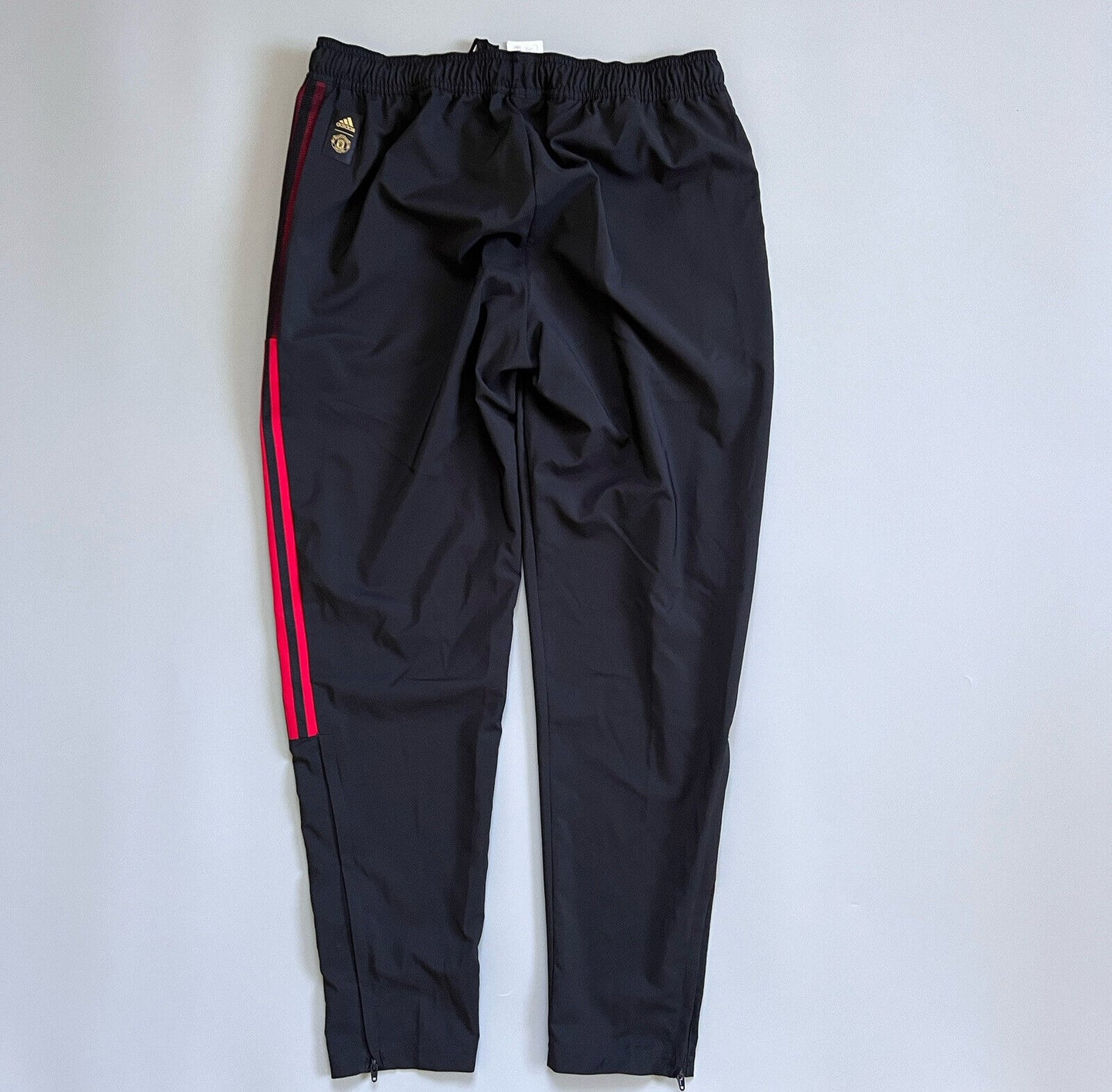 Manchester United Pants Woven Mens Soccer Football HG6041 Adidas Size L