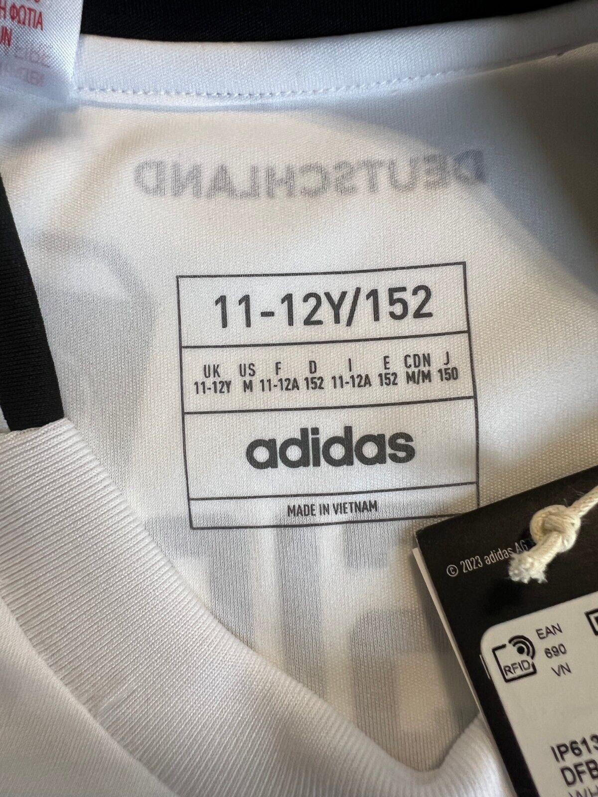 Musiala Germany Jersey 2024 Home Soccer Football Adidas DFB IP6130 Boys Size M