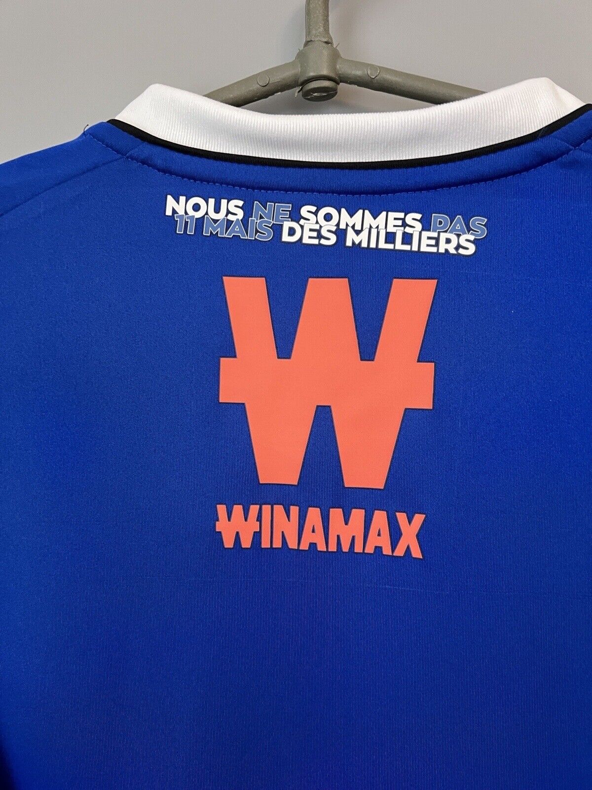 Strasbourg Jersey Home 2023 Mens Soccer Shirt Maillot Adidas Size L