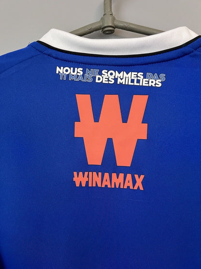 Strasbourg Jersey Home 2023 Mens Soccer Shirt Maillot Adidas Size L