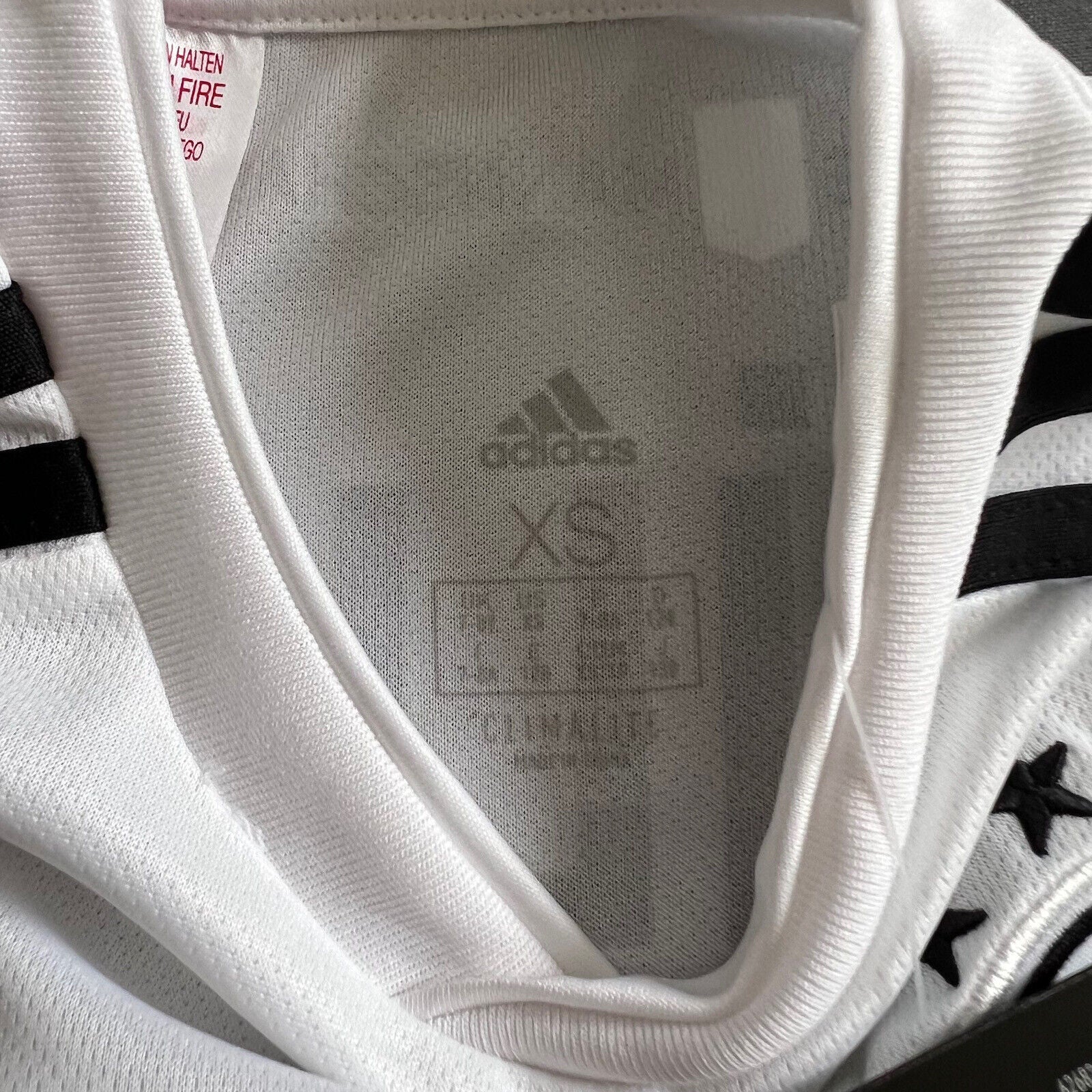 Muller Germany Jersey 2018 2019 Home Football Shirt Trikot Adidas Boys Size XS