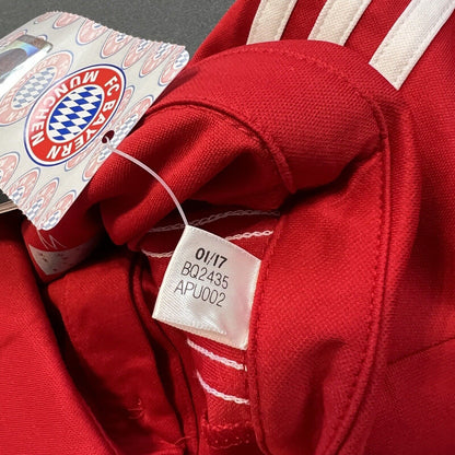Bayern Munich Jersey 2017-2018 Mens Soccer Shirt Polo BQ2435 Adidas Size M