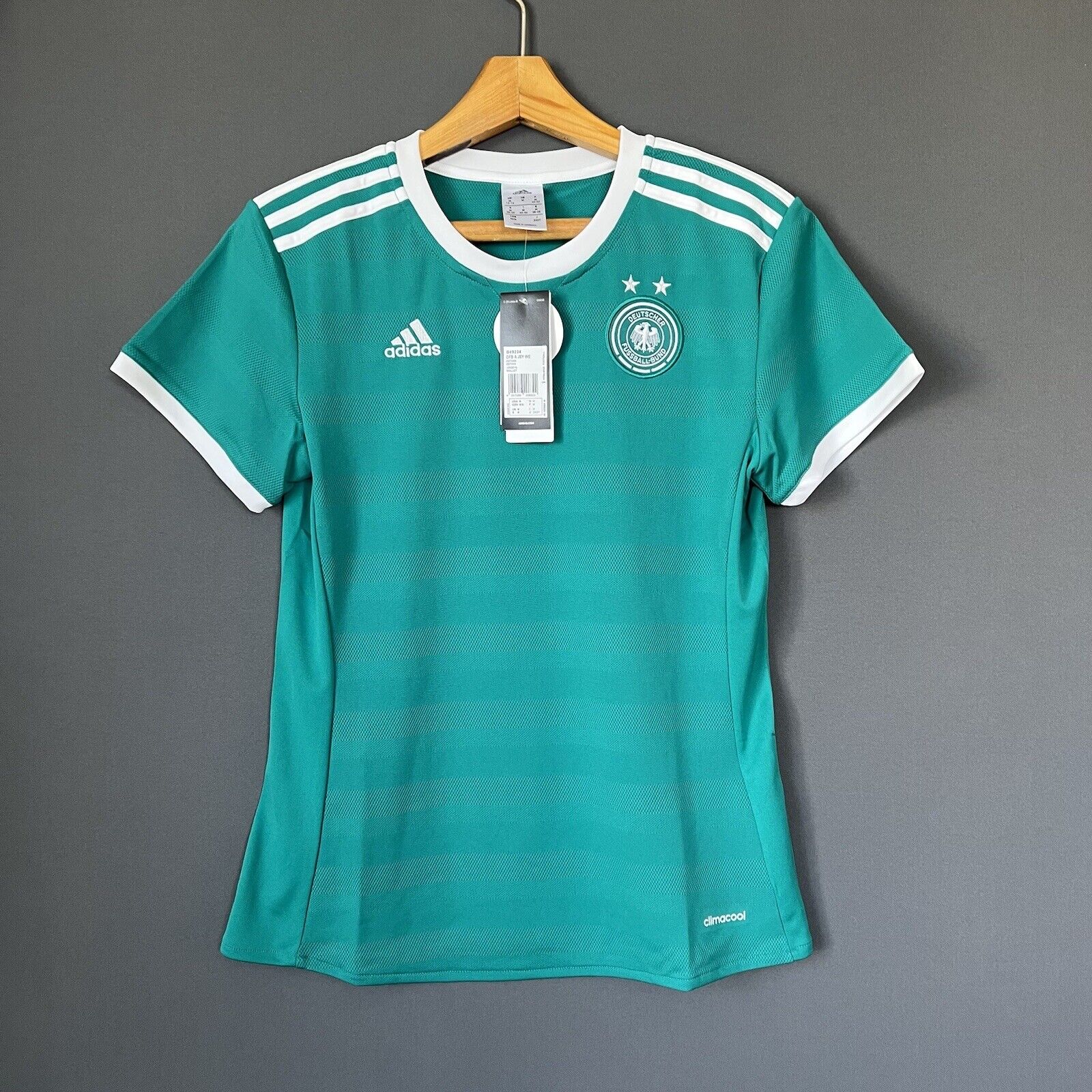 Germany Jersey 2016 2017 Away Women Football Soccer Shirt Medium Adidas BNWT