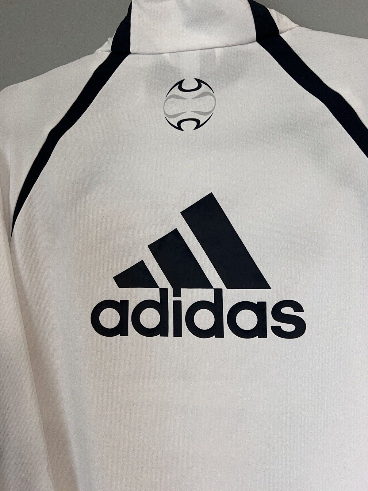 Real Madrid Teamgeist Jacket 2006 x 2021 White Soccer Mens Adidas HA2537 Size M