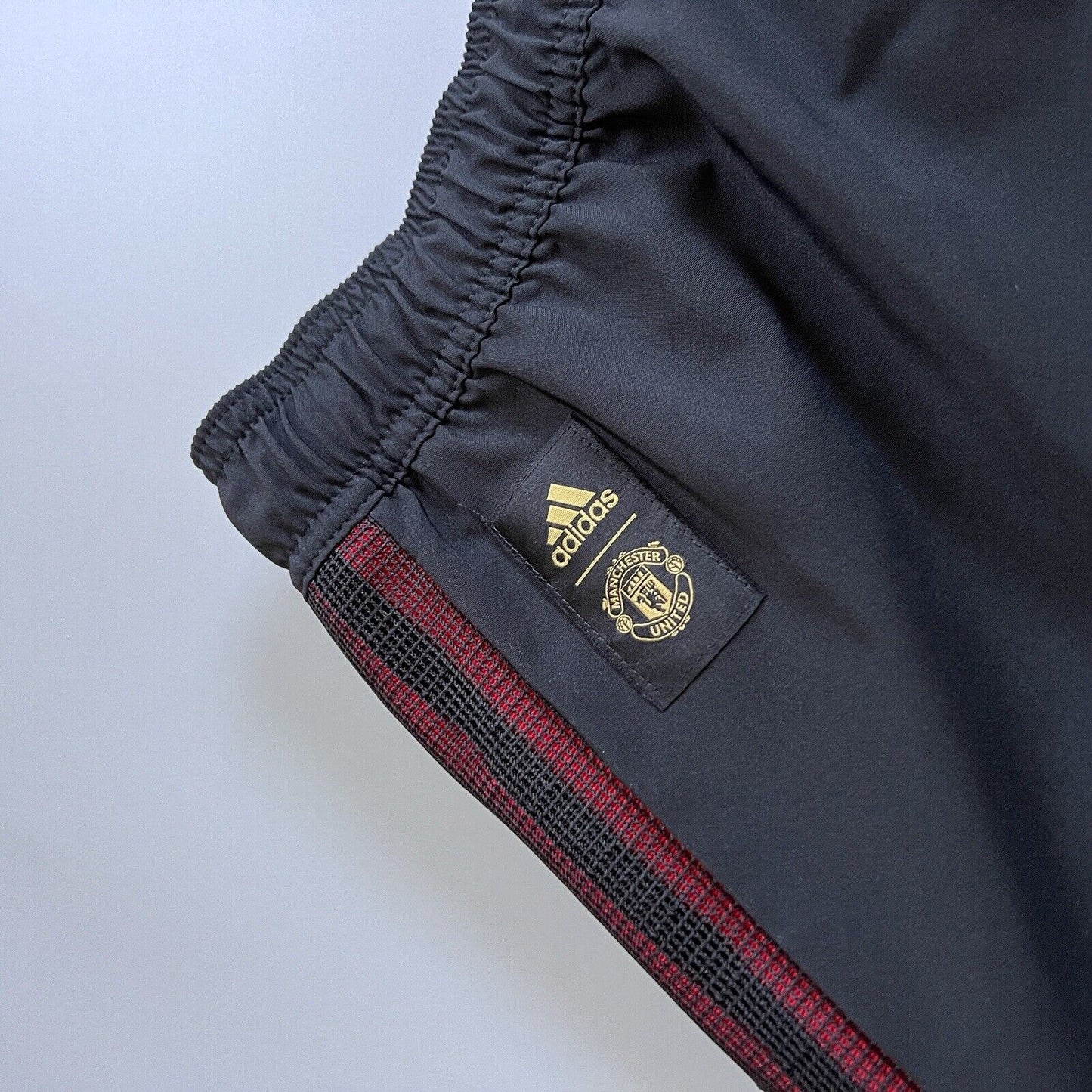 Manchester United Pants Woven Mens Soccer Football HG6041 Adidas Size L