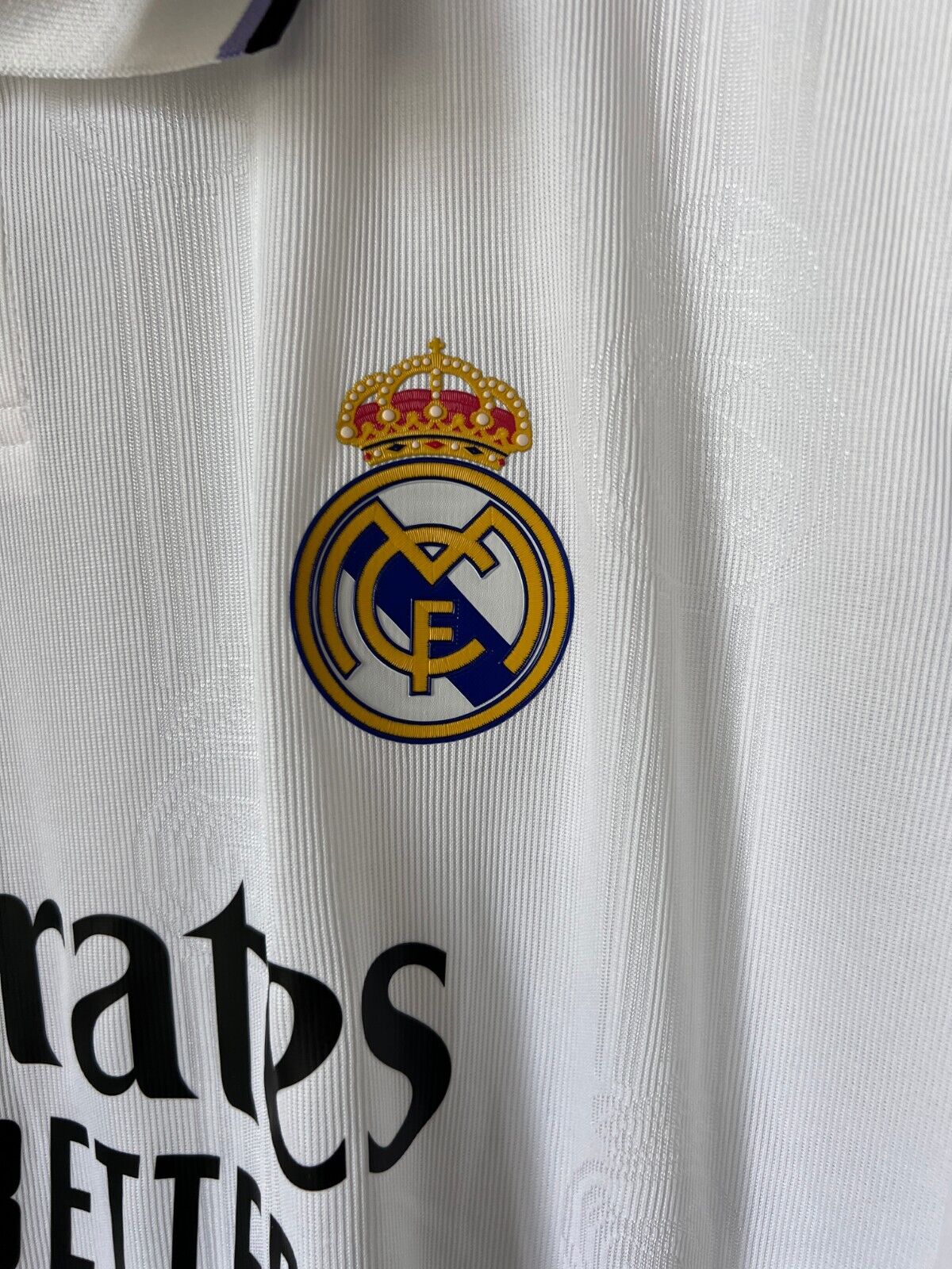 Real Madrid Jersey 22/23 Home Authentic Soccer Shirt HF0292 Adidas Mens Size 2XL