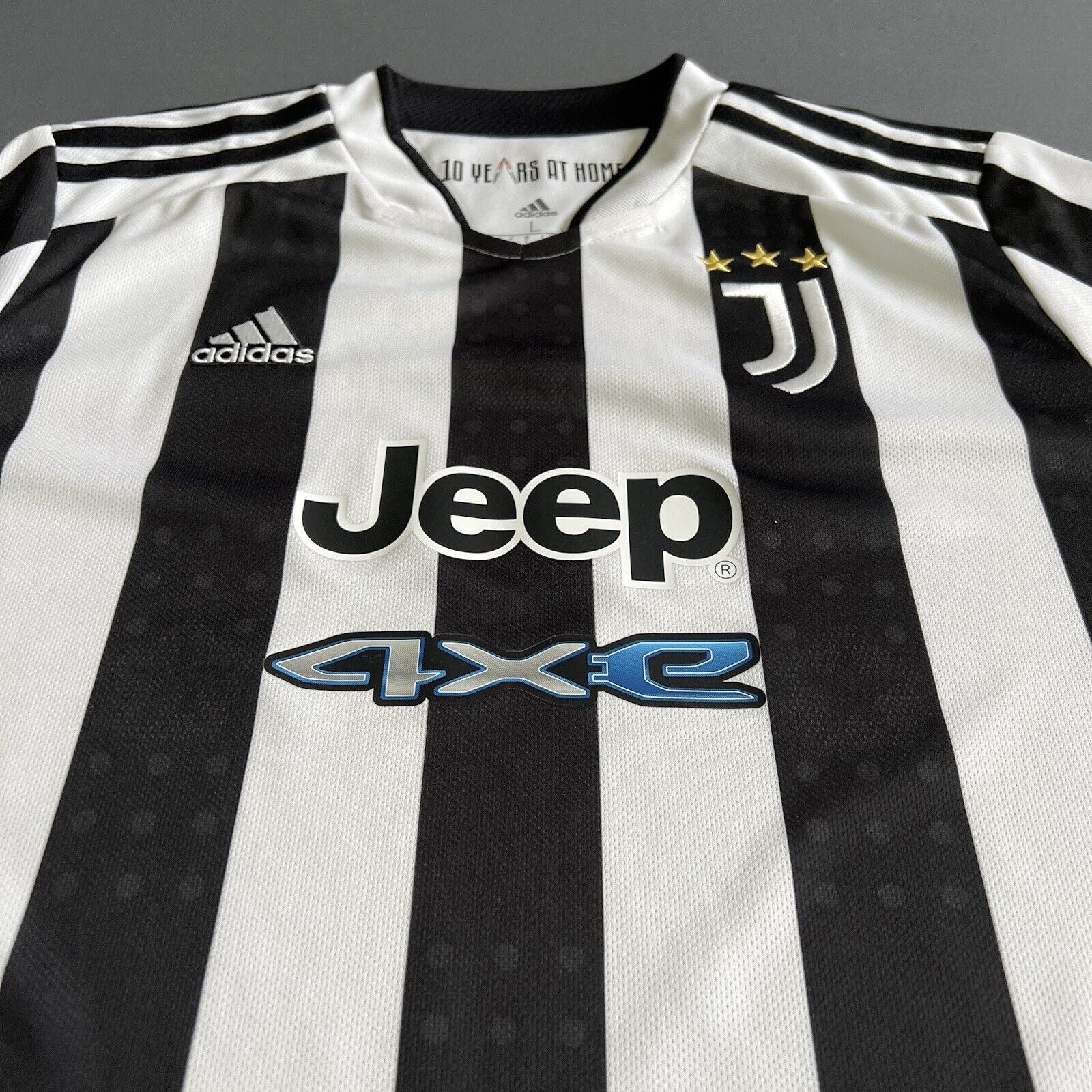 Juventus Jersey 2021/22 Home Women Football Soccer Shirt Size L Adidas GR0602