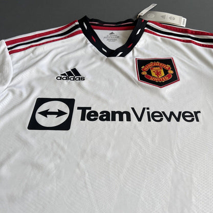 Manchester United Jersey 22-23 Away Size XL Boys Adidas Football Shirt