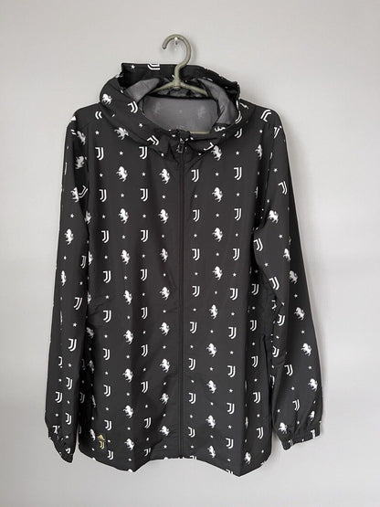 Juventus Jacket Windbreaker Football Soccer Mens Adidas HB6013 Size S