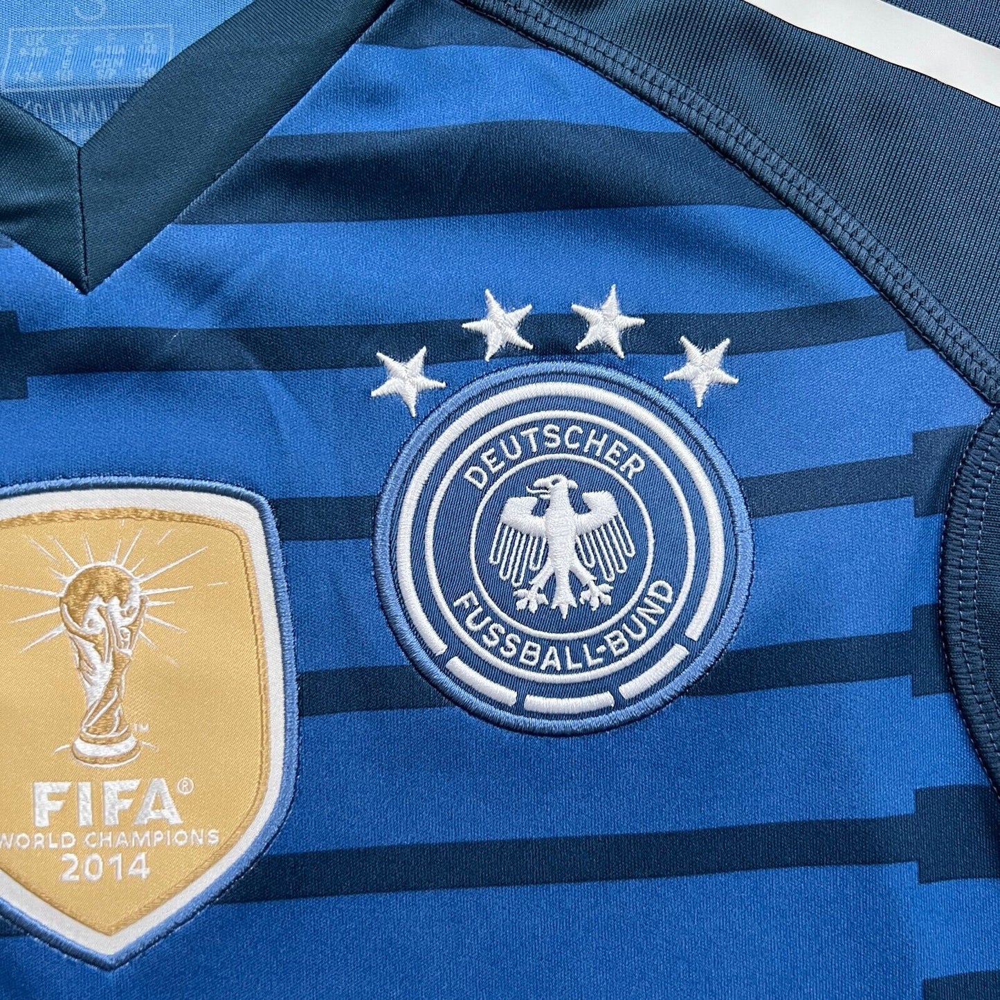 Germany Jersey 2018 2019 Goalkeeper Football Shirt BQ8399 Adidas Boys Size S