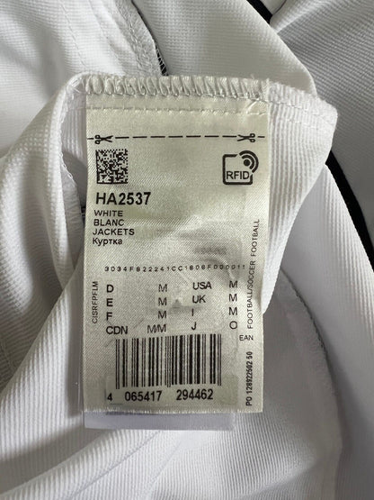 Real Madrid Teamgeist Jacket 2006 x 2021 White Soccer Adidas HA2537 Mens Size M