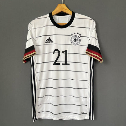 GUNDOGAN GERMANY JERSEY 2021 HOME SMALL MENS FOOTBALL SOCCER SHIRT ADIDAS EH6105
