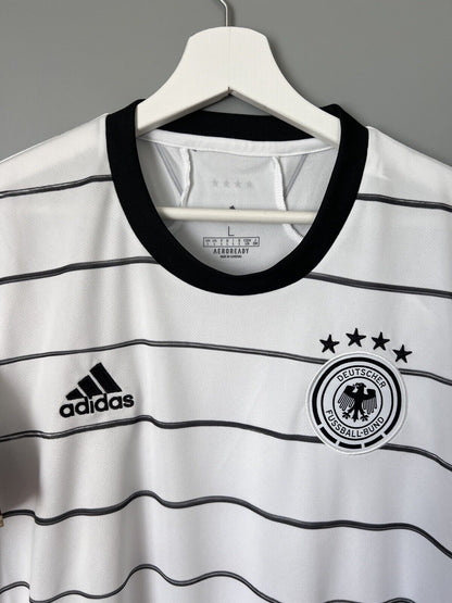 Germany Jersey Home Soccer Football Shirt Adidas DFB EH6105 Mens Size L