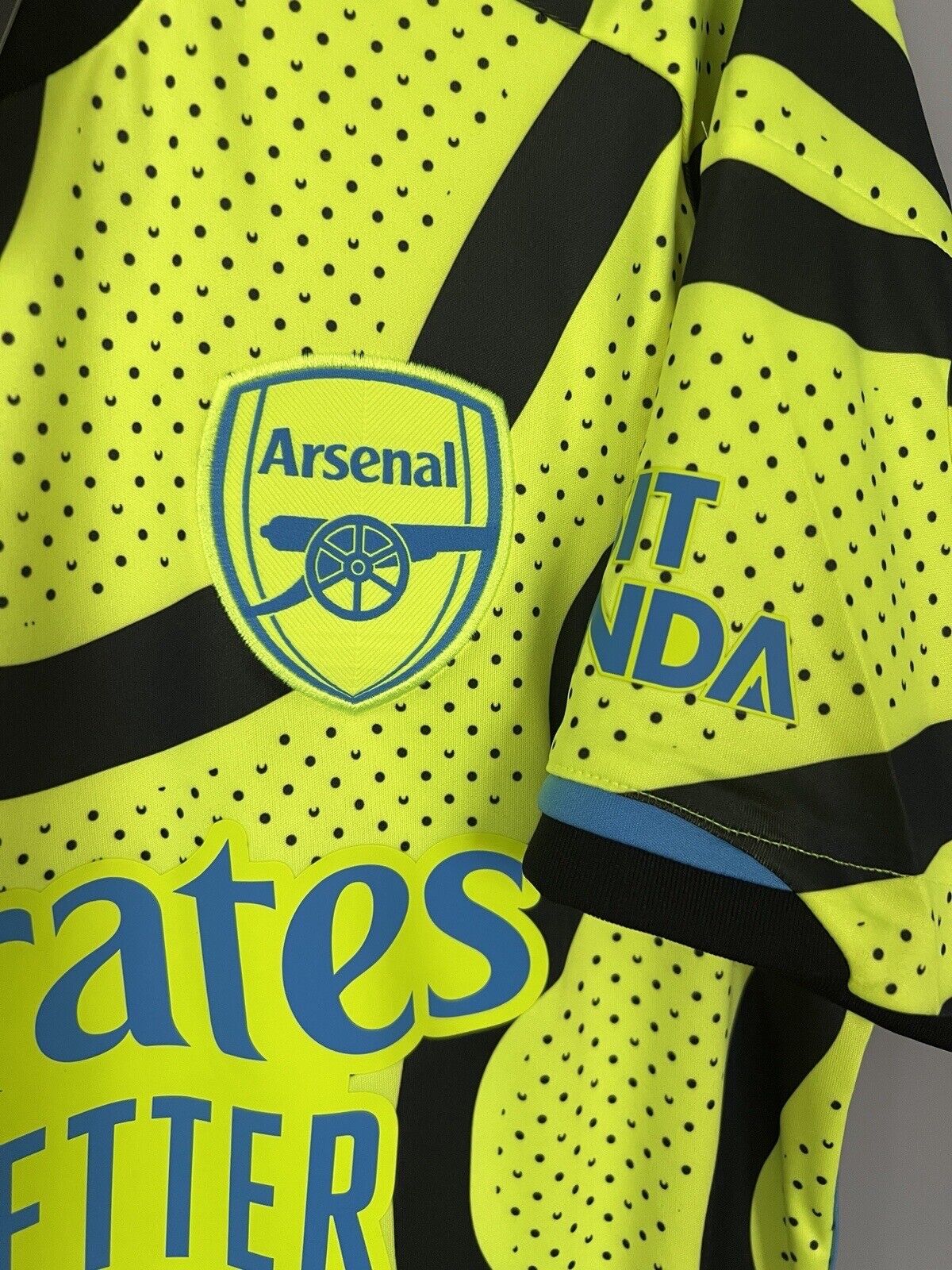Arsenal Jersey 23/24 Away Mens Soccer Football Shirt HR6927 Adidas Size L