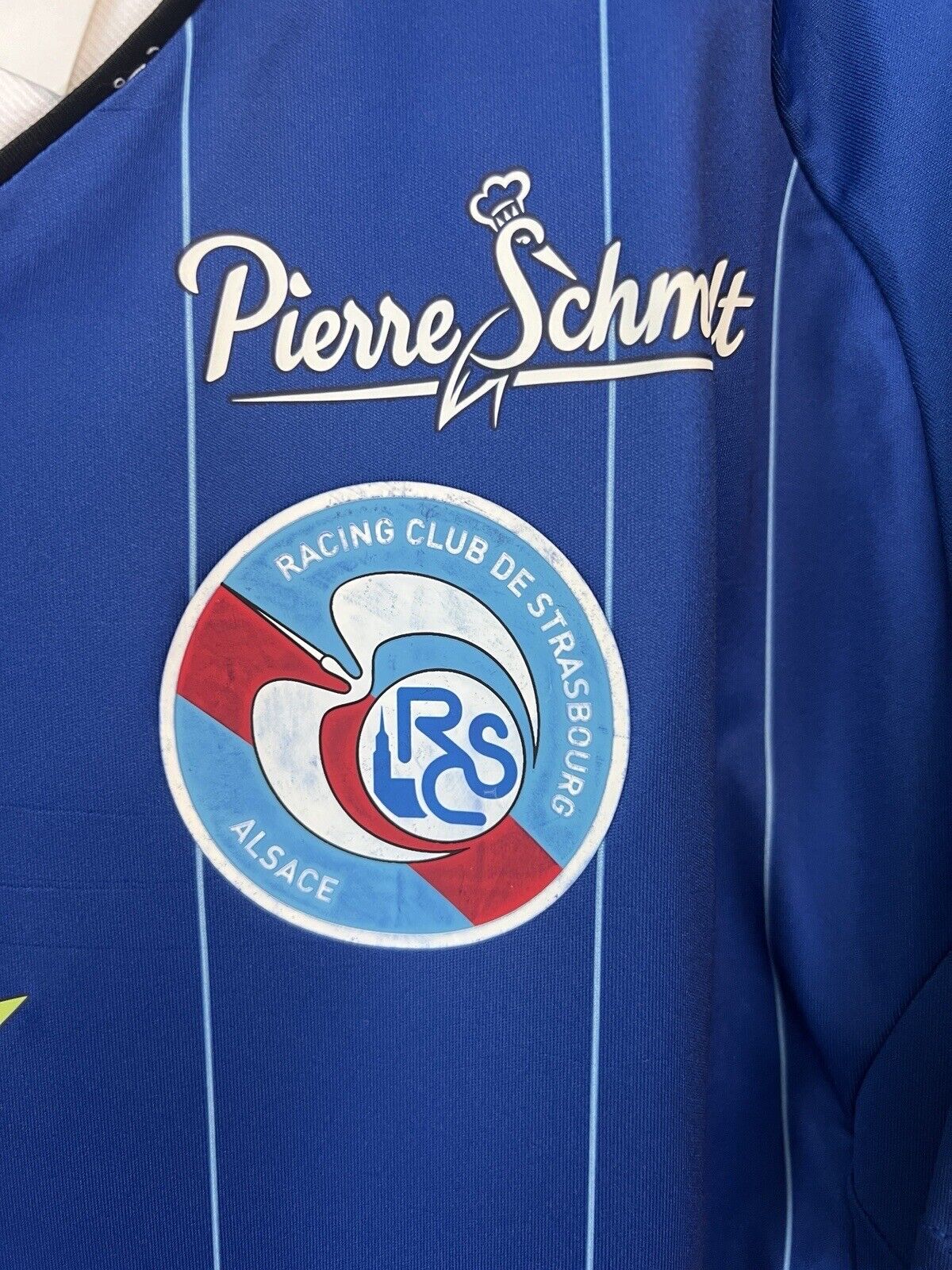 Strasbourg Jersey Home 2023 Mens Soccer Shirt Maillot Adidas Size XL
