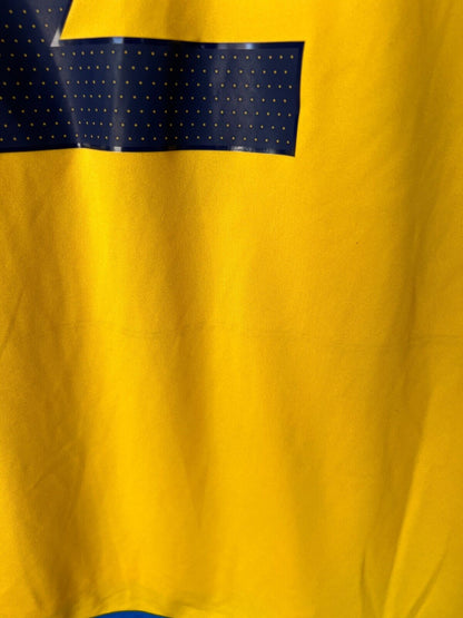 Sweden Jersey 2022 Home Soccer Football Shirt Adidas HD9423 Mens Size S