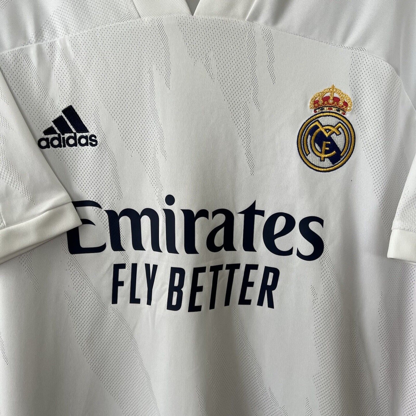 REAL MADRID JERSEY 2020/21 HOME SIZE XXL SOCCER FOOTBALL MAILLOT FM4735 ADIDAS