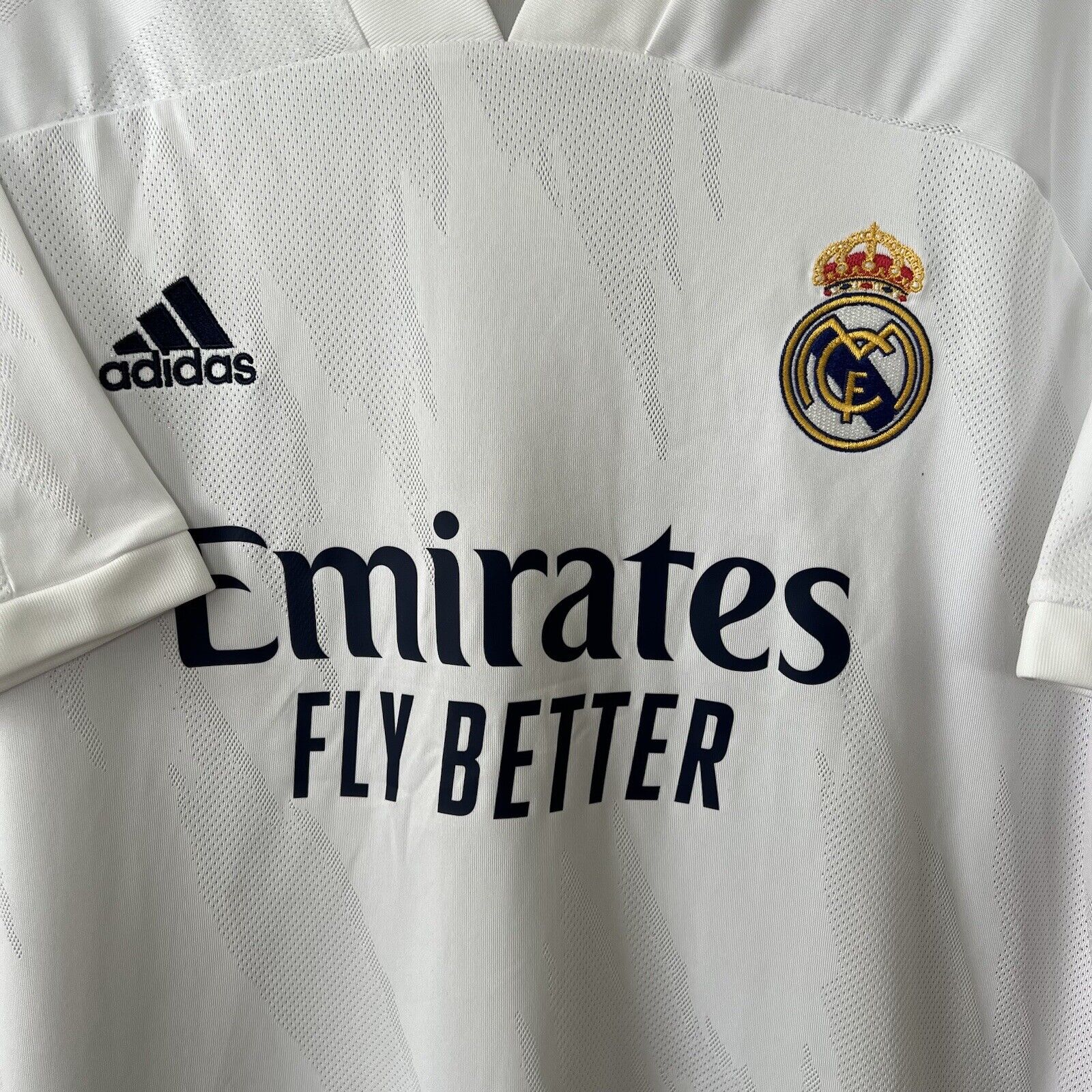 REAL MADRID JERSEY 2020/21 HOME SIZE XXL SOCCER FOOTBALL MAILLOT FM4735 ADIDAS