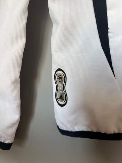 Real Madrid Teamgeist Jacket 2006 x 2021 White Soccer Adidas HA2537 Mens Size M