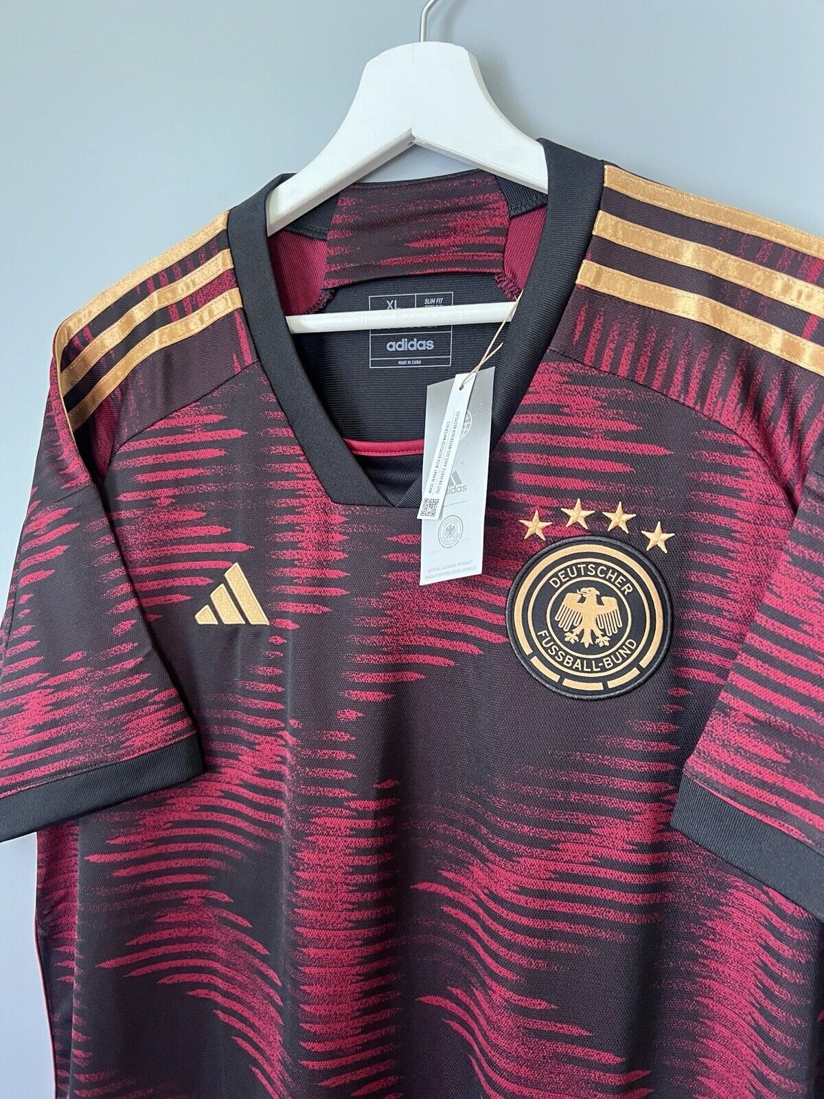 Germany Jersey 2023 Away Football Soccer Shirt HJ9604 Adidas Mens Size XL