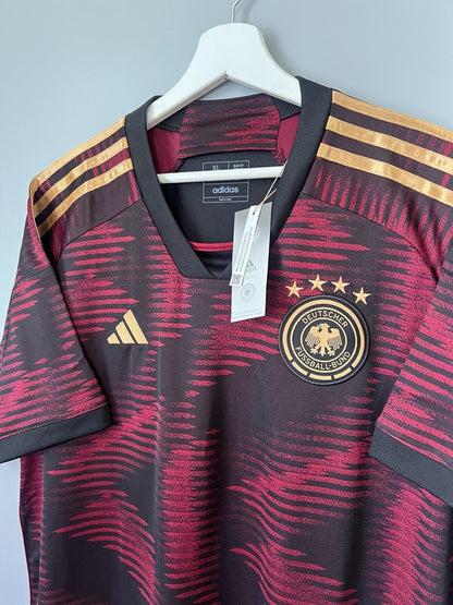 Germany Jersey 2023 Away Football Soccer Shirt HJ9604 Adidas Mens Size XL